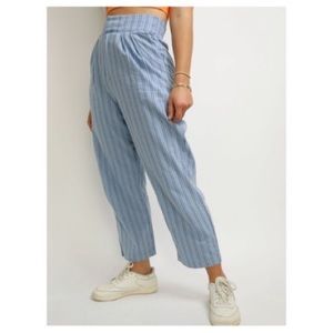 Urban outfitters paige linen pleated pant